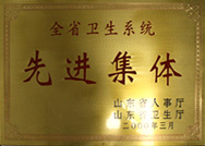 衛(wèi)生系統(tǒng)先進(jìn)集體